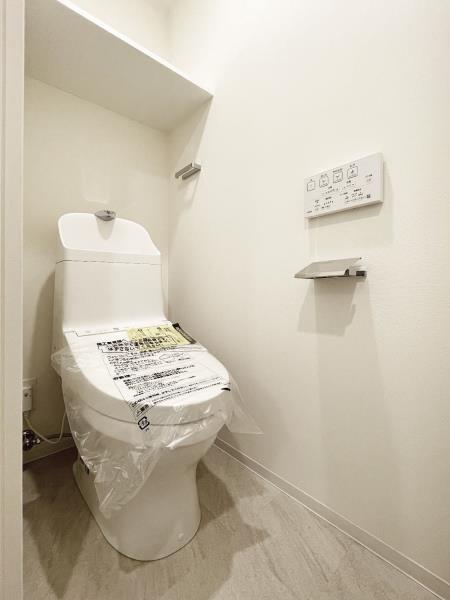 トイレ　ゆったりとした空間のトイレです
