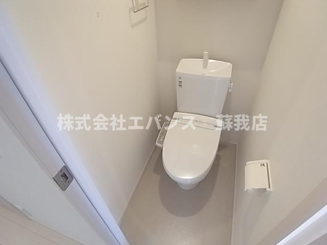 トイレ　ゆったりとした空間のトイレです