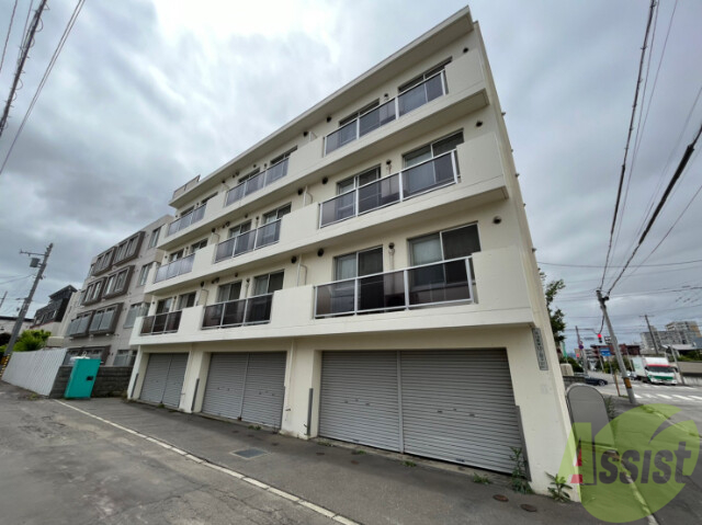 建物外観　札幌市東区北十六条東「ブランノワールＮ１６」