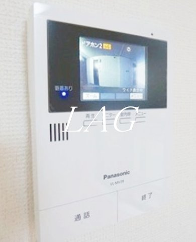 その他設備　モニター付きインターホンです。
