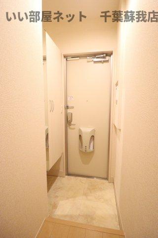 玄関　明るい玄関です