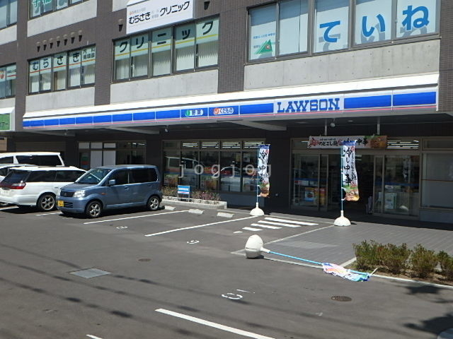 コンビニ　ローソン札幌手稲駅前店（コンビニ）まで91m