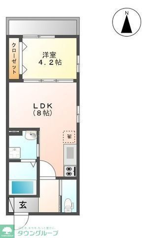 仙台市地下鉄東西線 宮城野通駅 徒歩7分 5階建 築13年の間取り写真