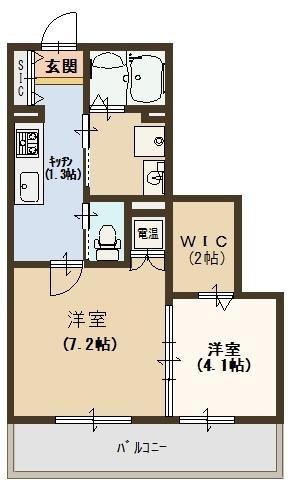 アルセア泉佐野の間取り写真