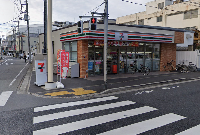 コンビニ　セブンイレブン 大田区東糀谷2丁目店（コンビニ）まで1329m
