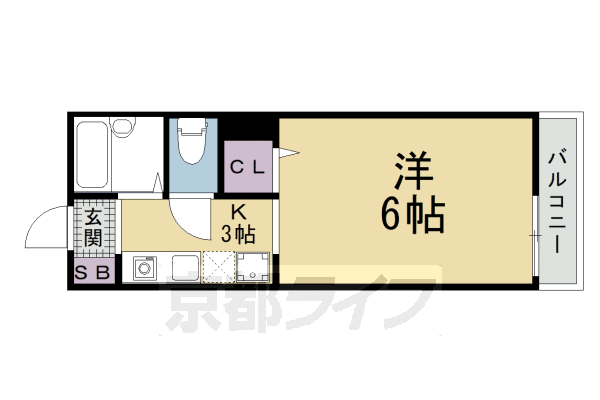 セジュール冨井の間取り写真
