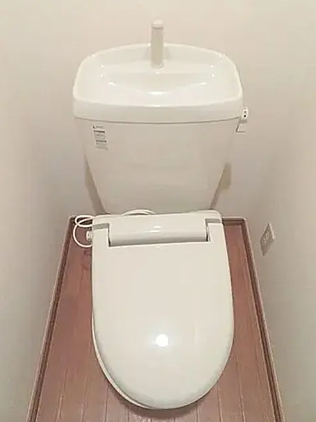 東急田園都市線 池尻大橋駅 徒歩7分 2階建 築17年のトイレ写真