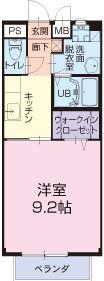 フレシール寺山の間取り写真