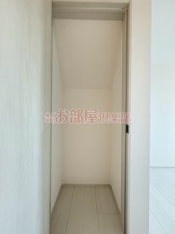 収納　たっぷりとした収納スペースです
