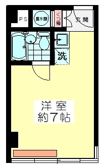 トーカン新宿キャステールの間取り写真