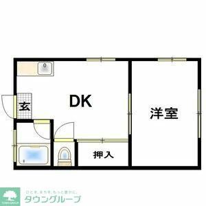 サクラハイツアパートの間取り写真
