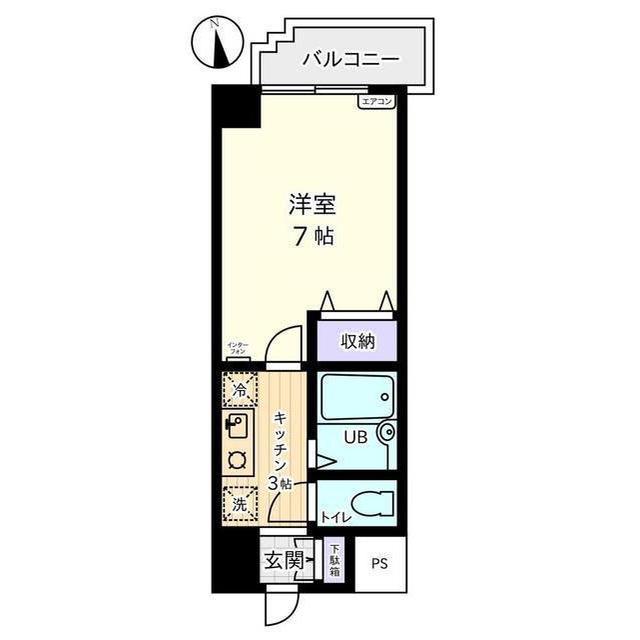 信開グラビス城川原の間取り写真
