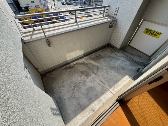 バルコニー　※別部屋の写真です