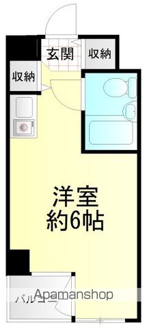 東急池上線 蓮沼駅 徒歩3分 10階建 築36年の間取り写真