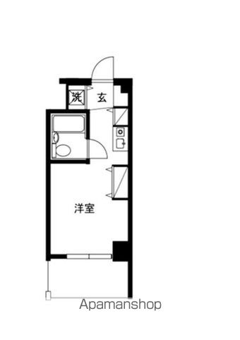コスモハイム元住吉の間取り写真