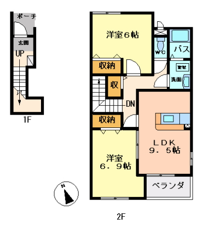 グレイスヴィラの間取り