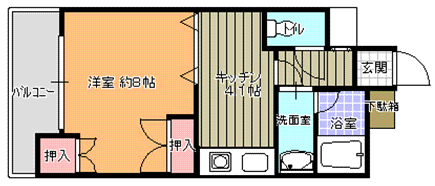 木原ビルの間取り