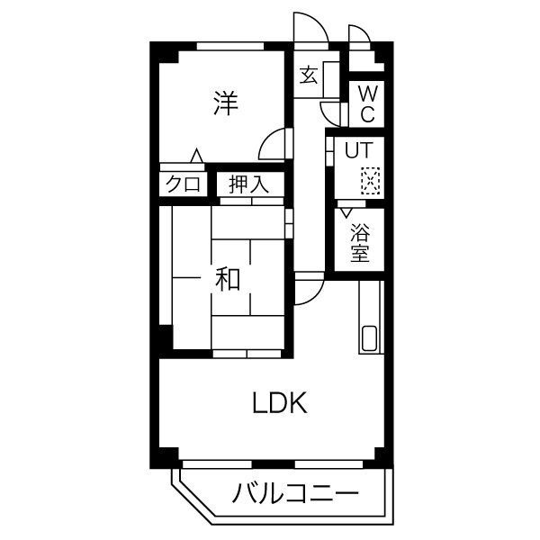 メゾンアベールの間取り