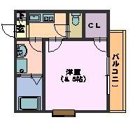 名古屋市千種区堀割町のマンションの間取り