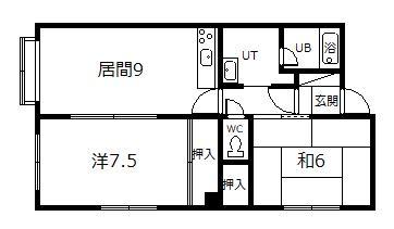 ＳＡＣＲＡＬＥの間取り