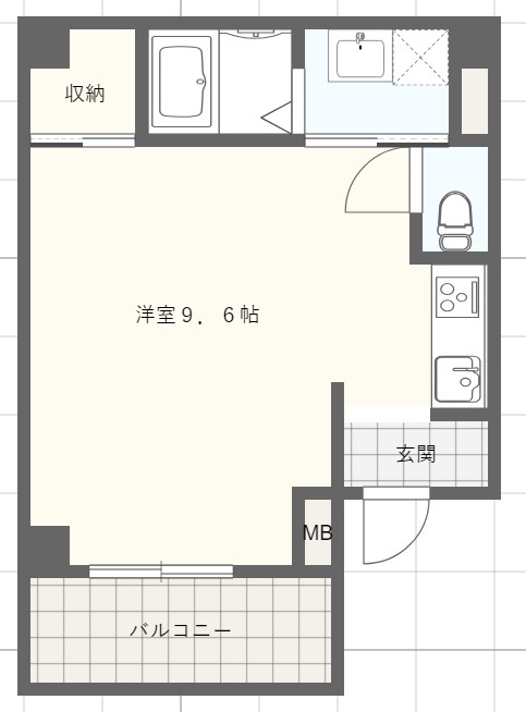 リードサザンヒルズ三宮２_間取り_0