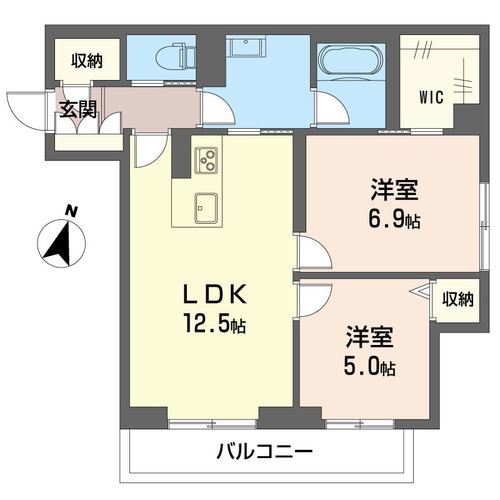 ShaMaison　カサブランカの間取り