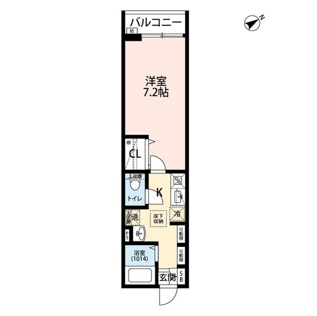 【エクセラン馬橋westの間取り】