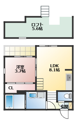 stage中村町の間取り