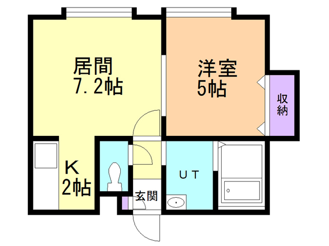 メゾンエスポワールの間取り