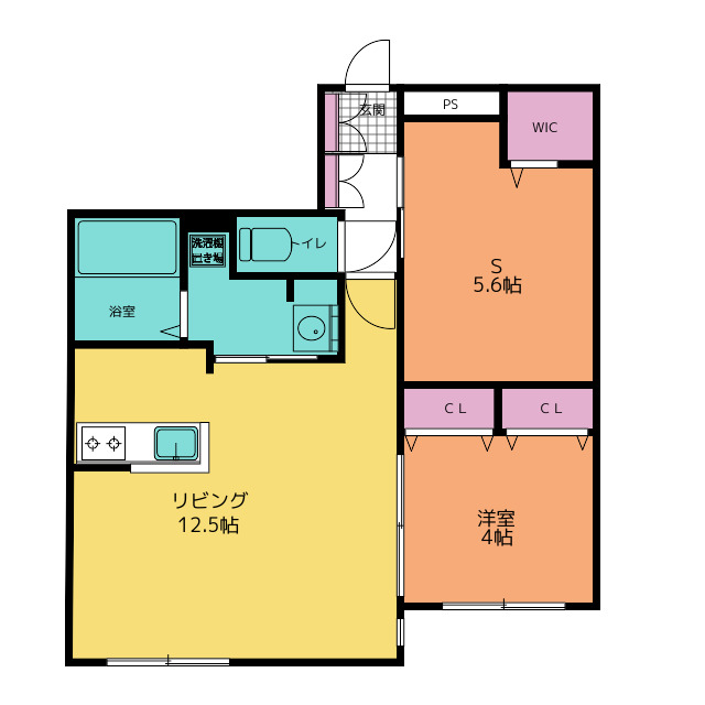 ＲＥＳＩＤＥＮＣＥ　ＳＨＩＮＭＥＩ麻生の間取り