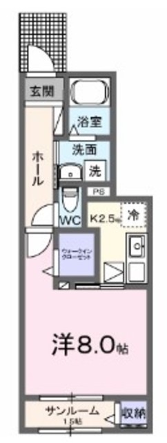 メゾンド ベル フォレの間取り