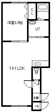 ハピネス聖園の間取り