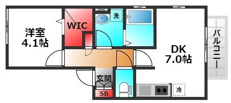 長興寺コーポの間取り