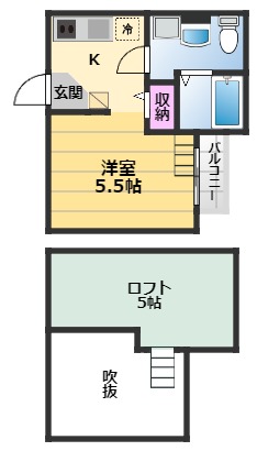 CLOUD鳳の間取り