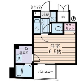 豊島区東池袋のマンションの間取り