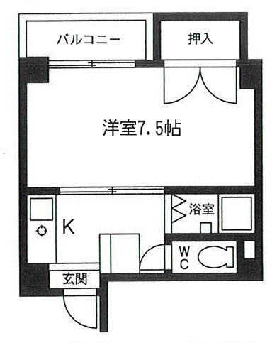 モワ鳥居松の間取り