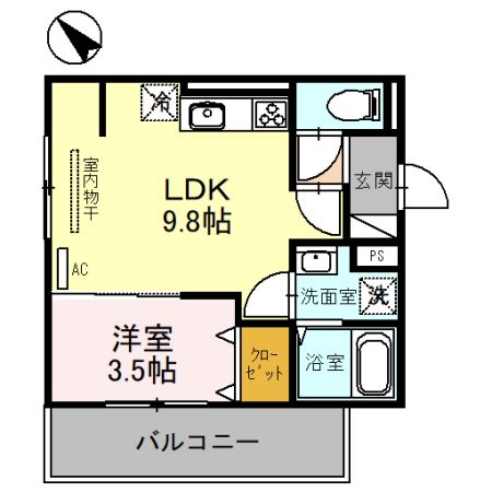 SunSilk (サンシルク)の間取り