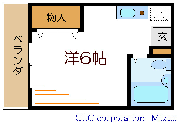 江戸川区春江町のマンションの間取り