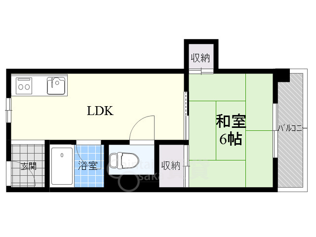 正雀プラザの間取り