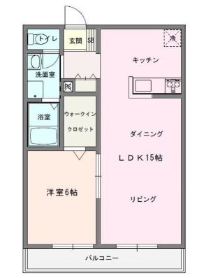 アネシス屏風浦の間取り