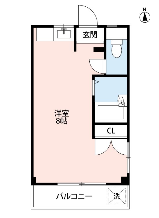 ＨＵＤＯ辛島の間取り