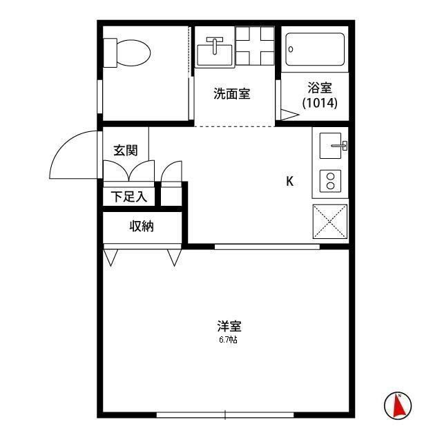 アムール リベラの間取り