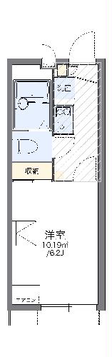 【レオパレスエクセル岡本の間取り】