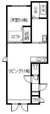 カーサクオーレ滝川の間取り