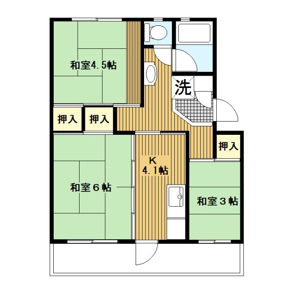 藤沢西部の間取り