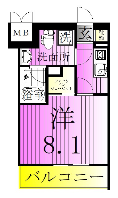 アーバンパーク綾瀬の間取り