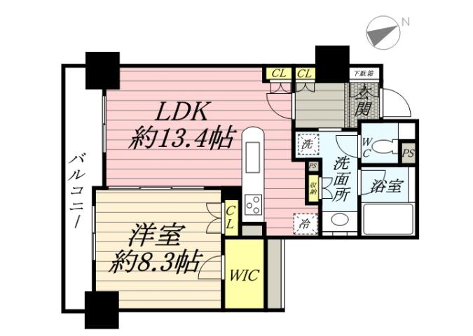 ＬａＳａｎｔｅ五反田の間取り