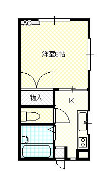 レヴール綾田の間取り