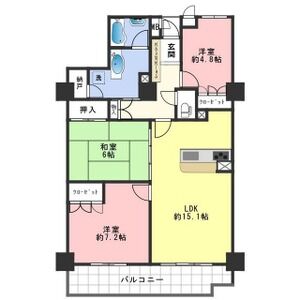 岐阜シティ・タワー43の間取り