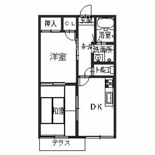 フジパープルハイツの間取り